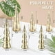 thumbnail image 4 of Figuras de árbol de Navidad LOYIM Mercury Glass con luces LED, 4 of 6