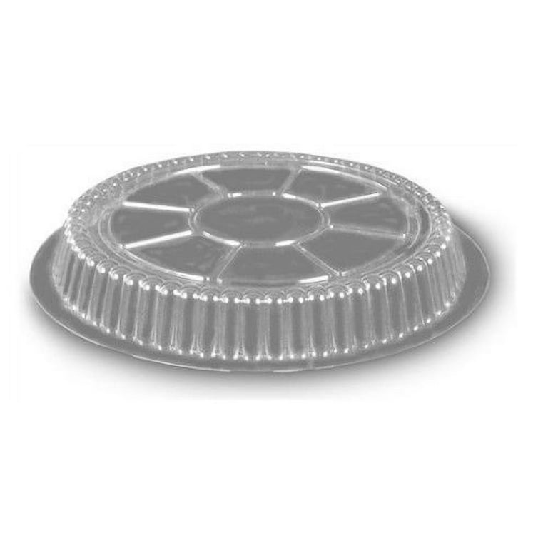 8 Square Holiday Cake Pan with Plastic Lid - Case of 100 #9101X