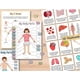 thumbnail image 3 of Human Anatomy Busy Book for Kids - A4 Anatomy Learning Binder Early Educational Preschool Curriculum & Homeschooling, 3 of 5