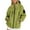 Green, variant on Women's Waterproof Windproof Outdoor Jacket Multi Pocket Functional Suit for Hiking and Daily Wear