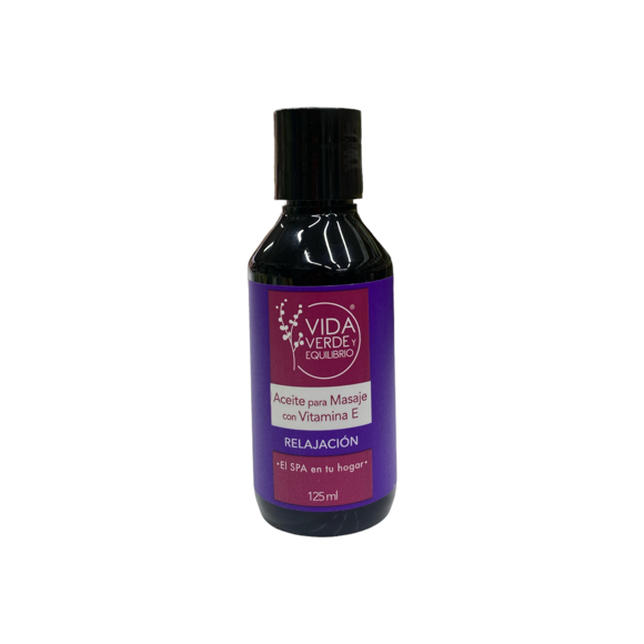 Aceite para Masaje con Vitamina E 125 ml