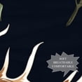 thumbnail image 3 of Christmas Deer Breathable Chiffon Yarn Silk Scarf 180*73 - Light Translucent Shawl Wrap 28.7x70.86in, 3 of 6