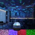 thumbnail image 2 of Ocean Wave Projector, 7 Color Aurora Night Light Projector Mood Lighting with Dimmable & Remote Control for Bedroom Kids Teen Girl Gift Room Decor, 2 of 7