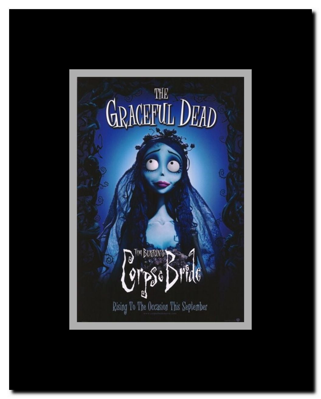 PRINT IMAGE PHOTO FAMOUS TIM BURTON 24X36 THE CORPSE BRIDE MOVIE POSTER PW0