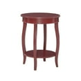 thumbnail image 1 of Powell Furniture Powell Étagère Ronde Table Rouge, 1 of 5