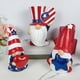 thumbnail image 5 of Fiudx Juego de 3 Gnomos de Resina Patriótica, Decoración para El 4 de Julio, Día de La Independencia, con Temática Del Día de Los Caídos, para Decorar La Mesa de La Sala de Estar, Tamaño 6 X 4,5 Cm,, 5 of 6