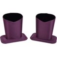 thumbnail image 1 of Paquete de 2 soportes para gafas, soporte protector para gafas para escritorios o mesitas de noche, 1 of 6