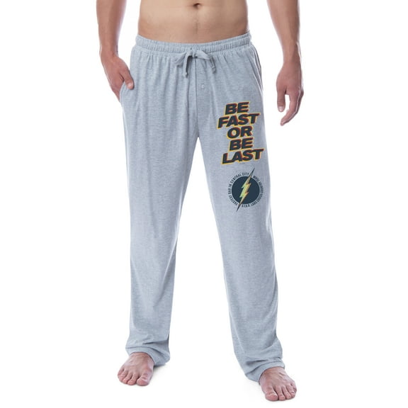 DC Comics Mens' The Flash Be Fast Be Last Father's Day Sleep Pajama Pants (XXL)