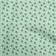 thumbnail image 1 of oneOone Polyester Lycra Mint Green Fabric Floral Fabric For Sewing Printed Craft Fabric By The Yard 56 Inch Wide, 1 of 4