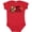 Red, variant on Inktastic Off to the Races with Cowboy on Horse Boys Baby Bodysuit