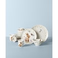 thumbnail image 2 of Lenox Butterfly Meadow Bunny 16-Piece Beige Porcelain Tableware Set (Service For 4), 2 of 5