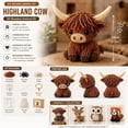 thumbnail image 6 of DIY Animal Beading Kit,Cute 3D Animal Bead Craft Set with Colorful Beads and Instructions,Handmade Jewelry Art Craft Kit for Creative DIY Projects, 6 of 9