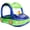 Blue, variant on Inflatable Baby Pool Float with Canopy, Safty Seat for Infant Baby Swim Float Rings Car Shaped Swimming Pool Floaties for Babies Toddler Age of 6-36 Months
