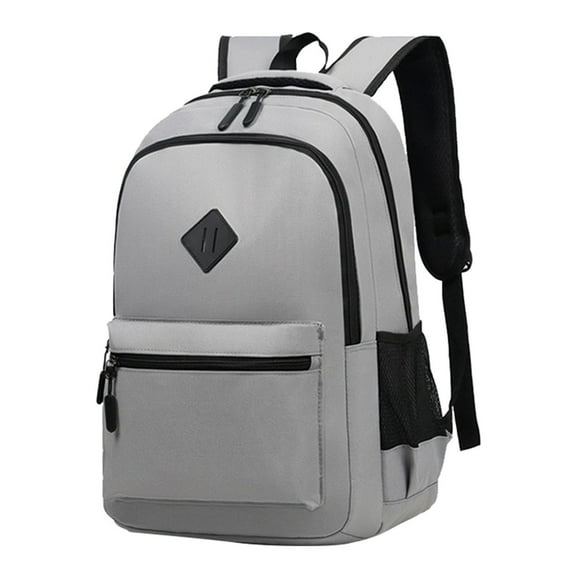 Otqutp Unisex Travel Backpack Classic Bag Adults and Teens Bag with USB Port for High Travel College Work Travel for Women Men(Grey,One Size)