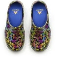 thumbnail image 3 of Anywear Journey Men and Women Shoes Injected Molded EVA Slip-On Garden Shoes, Chef Shoes, 10, Brightest Butterfly, 3 of 6