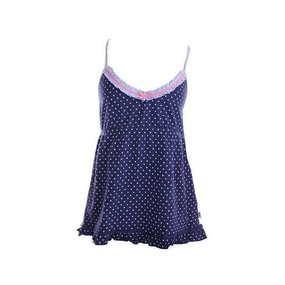 Tommy Hilfiger  Navy Star-Print Ruffle Cami XS