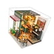 thumbnail image 3 of Casas de café DIY con muebles, casa pequeña hecha a mano, juguetes, ilustraciones de exhibición, Mini Kits de construcción de casas para adultos,, 3 of 9