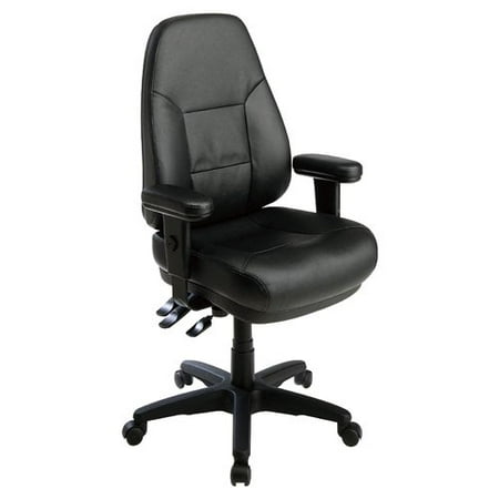Office Star Products E High Back Leather Executive Chair Office Star Products E High Back Leather Executive Chair