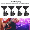 thumbnail image 3 of Bass Tuning Peg, 17:1 Gear Ratio Bass Guitar Machine Head  for 4 Stringed Guitars, 3 of 7