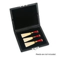thumbnail image 2 of Wooden Bassoon R Eed Storage Case, Lightweight PU Leather Cover with Soft Inner Pad, Buckle Closure, Holds 3 Reeds, for Bassoon Lovers, 2 of 7