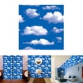 thumbnail image 1 of Coofit Wall Sticker Sky Cloud Ceiling Sticker Wall Decal for Bedroom Living Room, 1 of 9