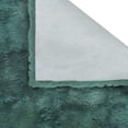 thumbnail image 4 of 2' X 3' Green Natural Off-White Medical Grade Sheepskin Throw Blanket, 4 of 7
