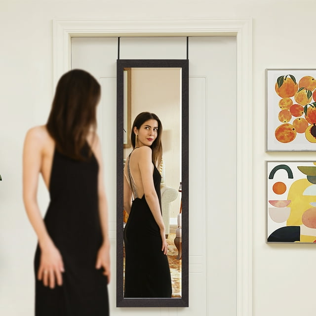 48 Inch Hanging Door Mirror, Over The Door Mirror, Door Hanging Mirror