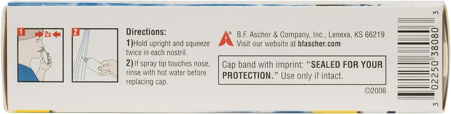 Ayr Saline Nasal Mist - 1.69 oz, Pack of 5
