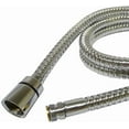 thumbnail image 2 of 200cm Stainless Steel Through Bath Shower Hose - Fine Thread Male to Std Shower Head Connection, 2 of 2