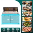 thumbnail image 4 of 48" Commercial Sandwich Prep Table Refrigerator – 13 Cu. Ft. | ETL & NSF Certified | R290 | 115V, 4 of 25