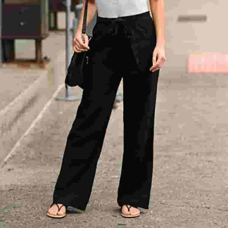 最大90%オフ - 特価 セール HAPIMO Sales Fashion Fall Teens Women for Pants Linen Cotton Clothing
