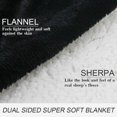 thumbnail image 3 of Howarmer Black, White, Multi-color Microfiber, Flannel, Fleece Throws 60" x 50", 3 of 7
