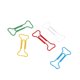 thumbnail image 3 of 200 clips de papel de metal multicolor con forma de hueso., 3 of 7