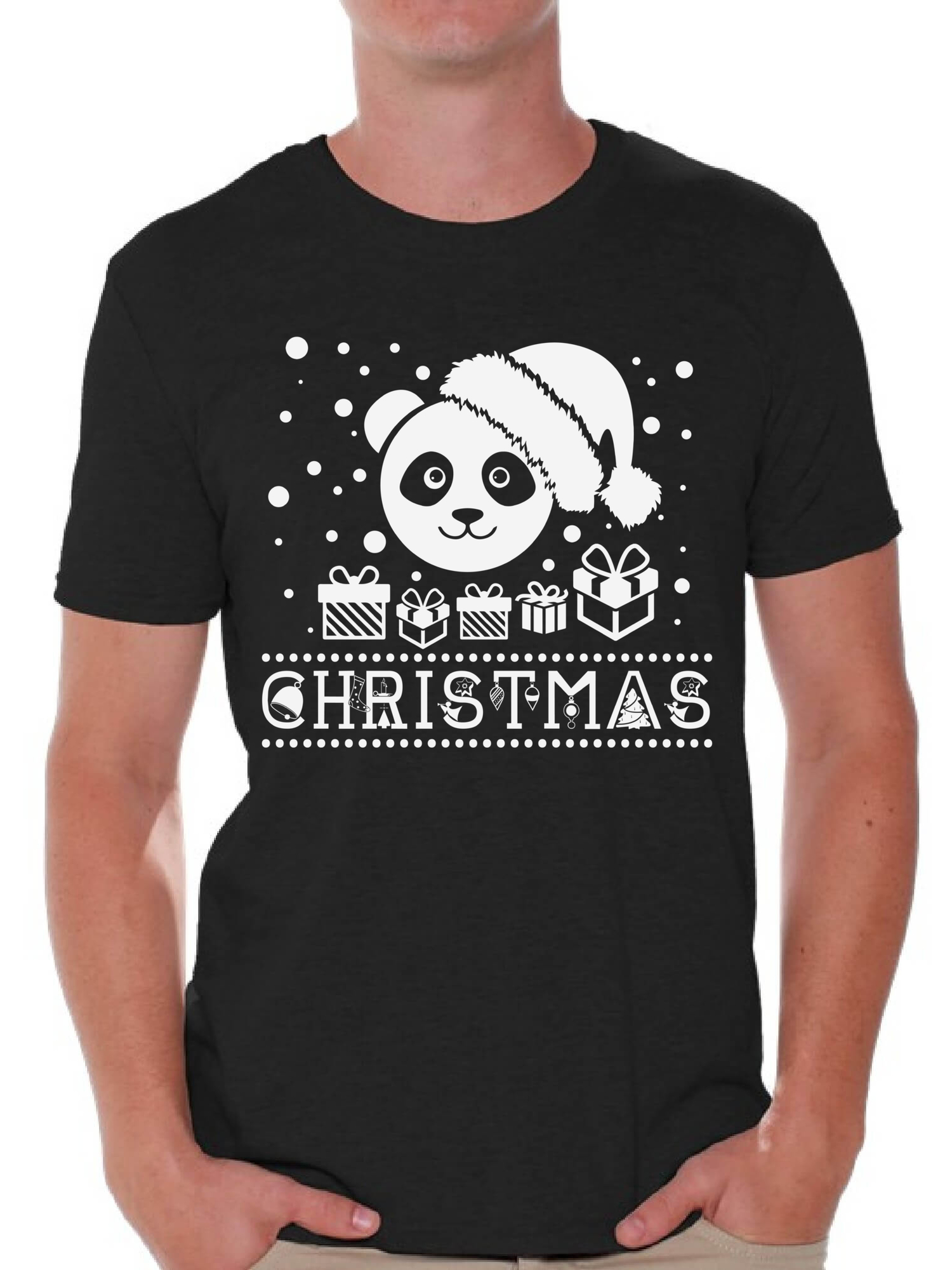Awkward Styles Christmas Panda Shirt 
