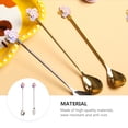 thumbnail image 2 of Shisuyan Coffee Mixing Spoons Silver Stainless Steel 2Pcs 6.4x0.8in, 2 of 8