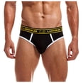 thumbnail image 2 of Men's Boxer Briefs No Ride up Spandex Men Underpants Underwear Men Small Underwear Mens Mens Briefs Big Pack of for Bulk Long Leg Underpants Small Men's Fashion Black XL, 2 of 6