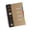 Khaki, variant on Cozival 5-Subject Spiral Notebook, A5 College Ruled 240 Pages with Color Dividers and Plastic Cover, for Office and Home, Brown
