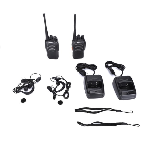 Bf-888S Walkie Talkie 16Ch Banda De Señal Uhf 400-470 Mhz Radio Bidireccional Recargable Serendint EL008547-00
