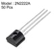 thumbnail image 2 of Transistor de Potencia NPN TO-92 2N2222A Plástico Encapsulado 50PCS, 2 of 2