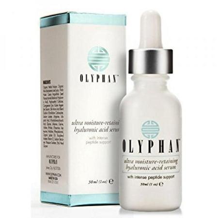 Best Hyaluronic Acid Serum with Peptides. Plumps Wrinkles, Smooths Complexion & Hydrates (Best Peptides For Face)