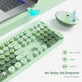 thumbnail image 2 of Combo de teclado y ratón Guffercty GTSP Colorful Green, 2 of 6