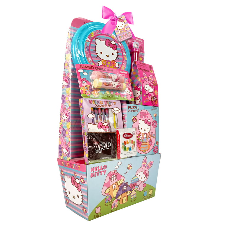 Hello Kitty Deluxe Easter Basket Gift Set 