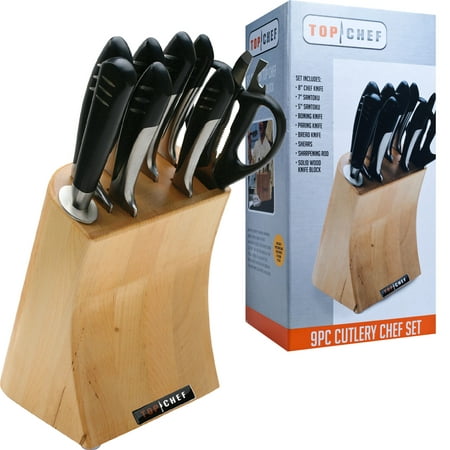 Top Chef Full Stainless Steel Knife Set - 9