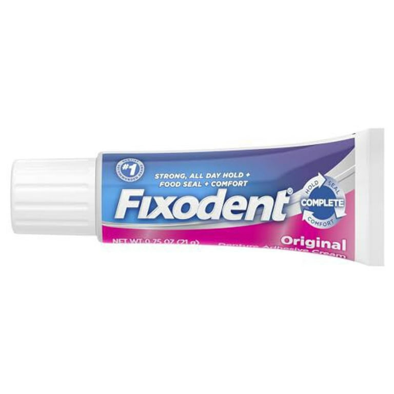 Fixodent Denture Adhesive Original Cream 1.4 oz Cream - Swanson®