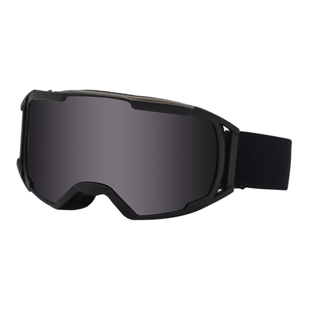 Black Outdoor Windproof Ski Snow Glasses Climbing Goggles for Kids Children 