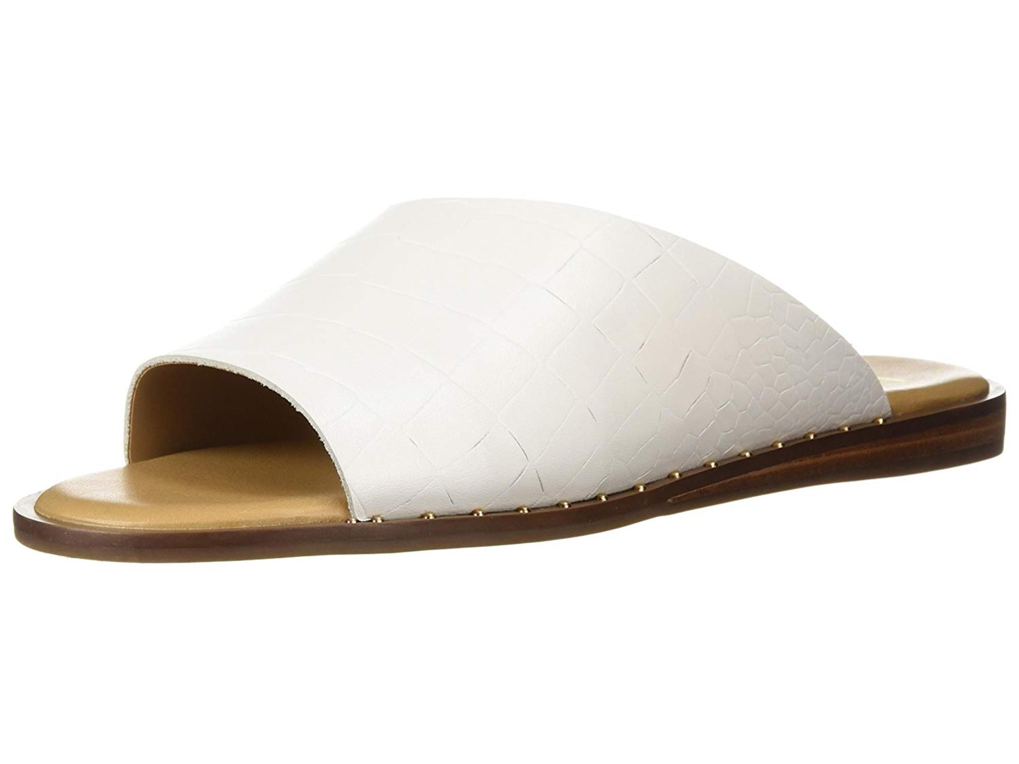 franco sarto rye slide flat sandals