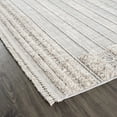 thumbnail image 5 of Hauteloom Sulak Living Room, Bedroom Area Rug - Farmhouse - Charcoal, Cream, Beige - 7'10" x 10', 5 of 17