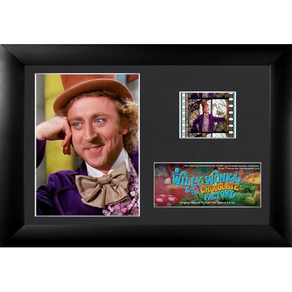 Willy Wonka and the Chocolate Factory (S4) Minicell FilmCells Framed Desktop Presentation USFC6334