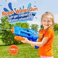thumbnail image 2 of Water Guns Quanquer Super Soaker, 1200 ml, para niños y adultos, paquete de 2, 2 of 7