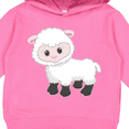 thumbnail image 3 of Inktastic Cute White Lamb Toddler Hoodie, 3 of 4